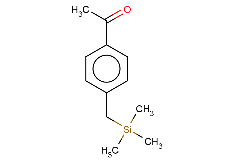 1-{4-[(trimethylsilyl)methyl]phenyl}ethan-1-one