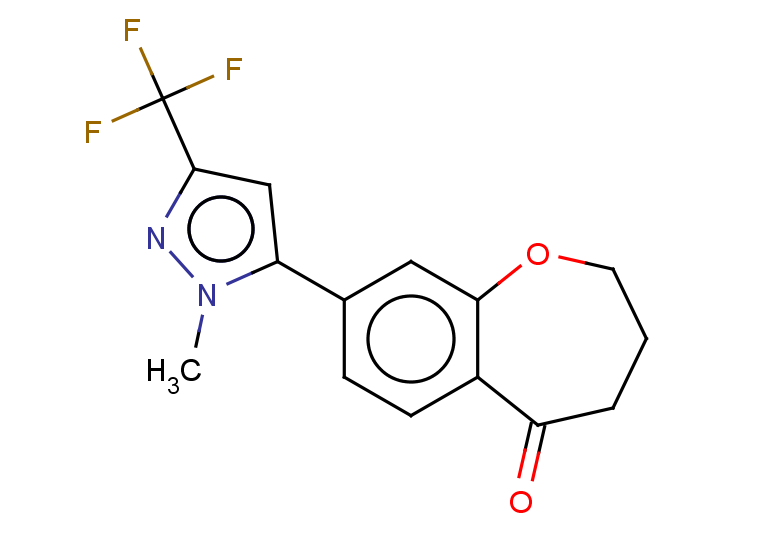 8-[1-methyl-3-(trifluoromethyl)-1H-pyrazol-5-yl]-2,3,4,5-tetrahydro-1-benzoxepin-5-one