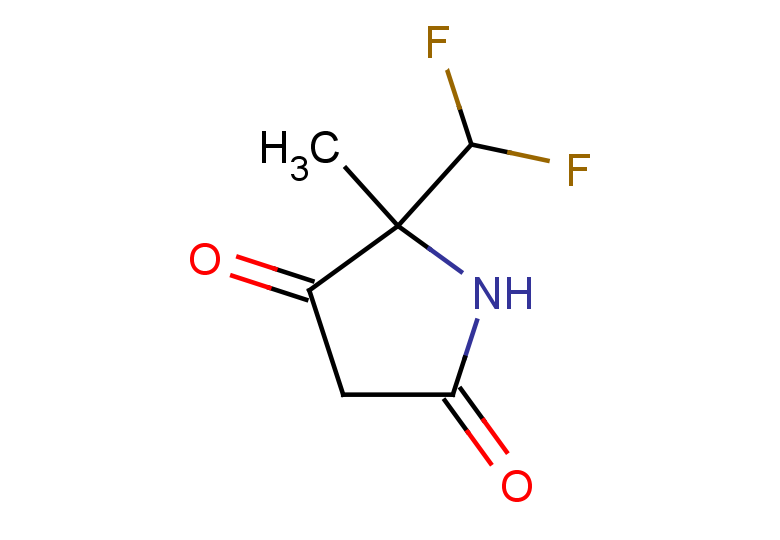 5-(difluoromethyl)-5-methylpyrrolidine-2,4-dione