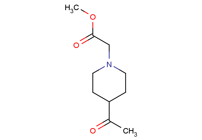 methyl 2-(4-acetylpiperidin-1-yl)acetate