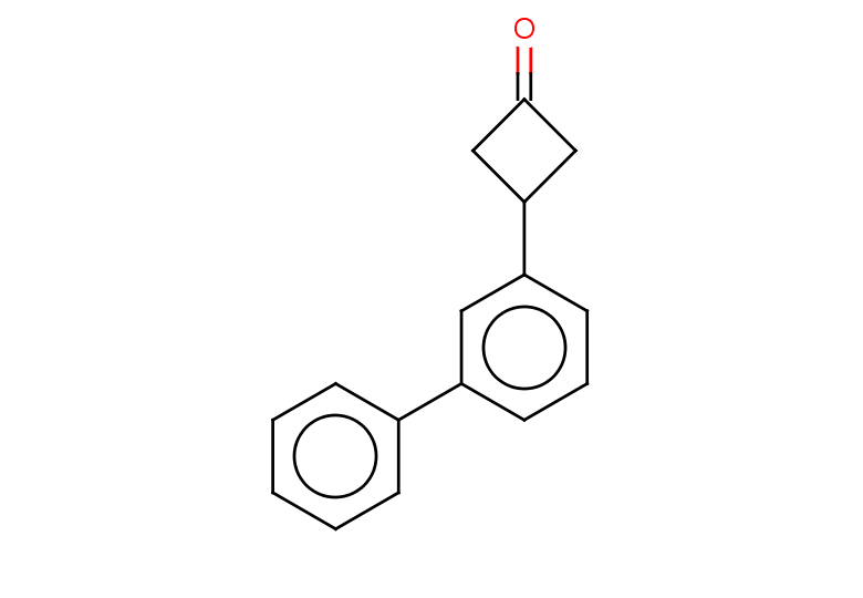 3-(3-phenylphenyl)cyclobutan-1-one