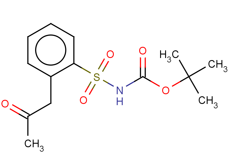 tert-butyl N-[2-(2-oxopropyl)benzenesulfonyl]carbamate
