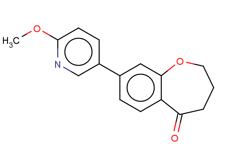8-(6-methoxypyridin-3-yl)-2,3,4,5-tetrahydro-1-benzoxepin-5-one