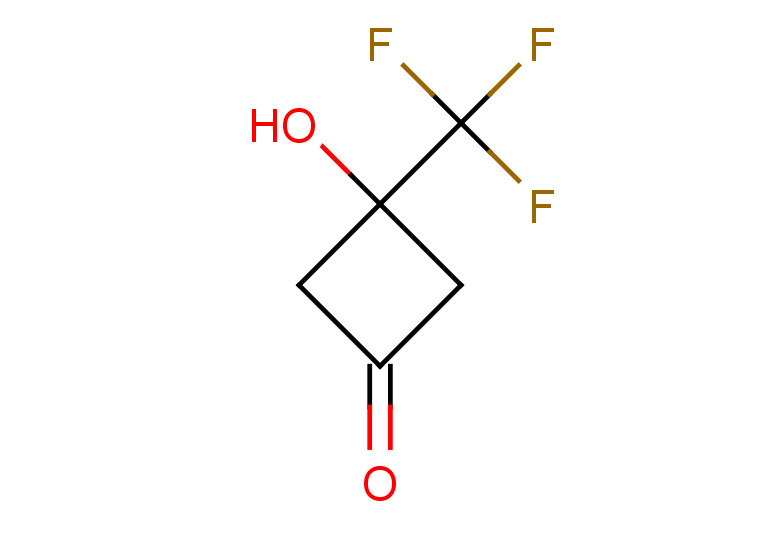 3-hydroxy-3-(trifluoromethyl)cyclobutan-1-one