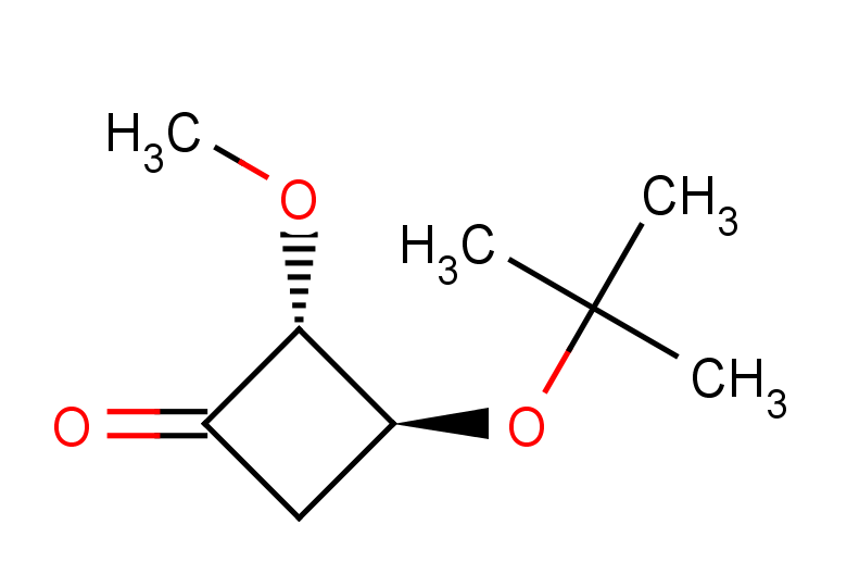rac-(2R,3S)-3-(tert-butoxy)-2-methoxycyclobutan-1-one, trans