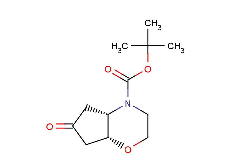 rac-tert-butyl (4aR,7aS)-6-oxo-octahydrocyclopenta[b][1,4]oxazine-4-carboxylate, cis