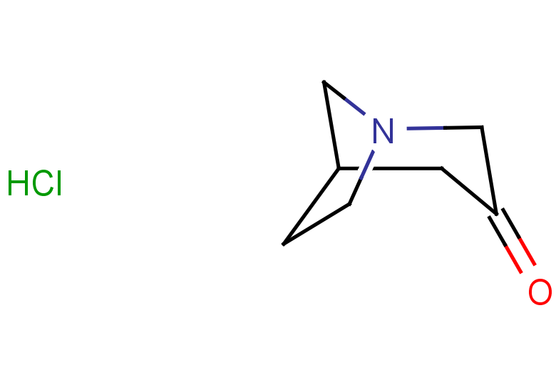 1-azabicyclo[3.2.1]octan-3-one hydrochloride
