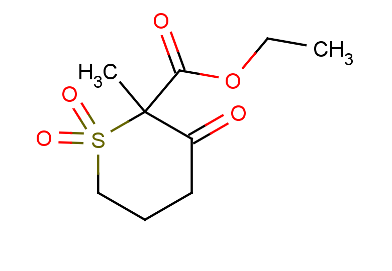 ethyl 2-methyl-1,1,3-trioxo-1lambda6-thiane-2-carboxylate