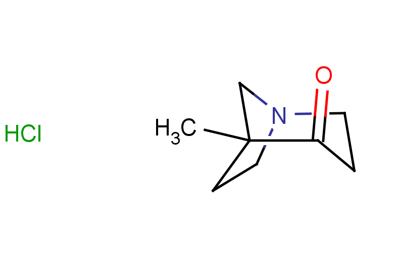 5-methyl-1-azabicyclo[3.2.1]octan-4-one hydrochloride