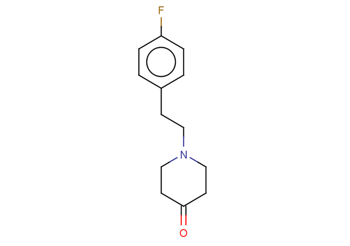1-[2-(4-fluorophenyl)ethyl]piperidin-4-one