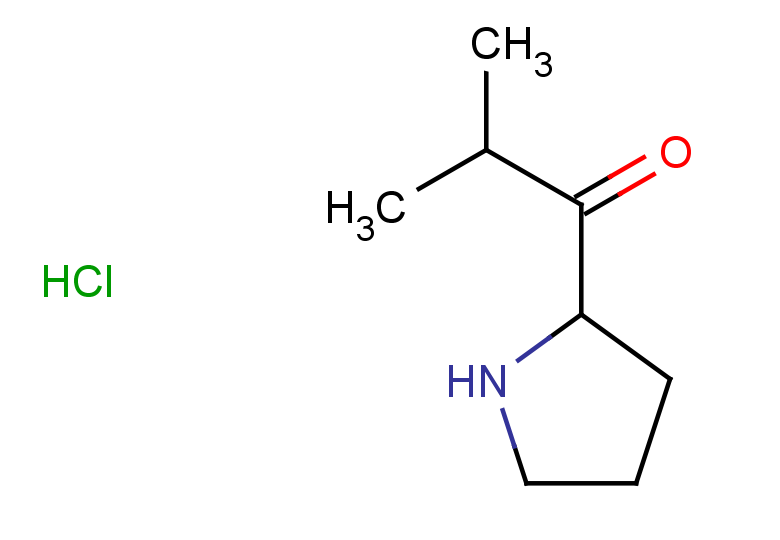 2-methyl-1-(pyrrolidin-2-yl)propan-1-one hydrochloride