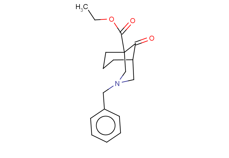 ethyl 3-benzyl-9-oxo-3-azabicyclo[3.3.1]nonane-1-carboxylate