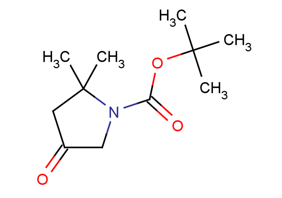tert-butyl 2,2-dimethyl-4-oxopyrrolidine-1-carboxylate