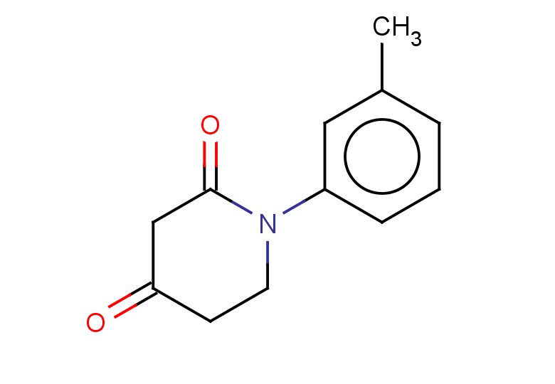1-(3-methylphenyl)piperidine-2,4-dione