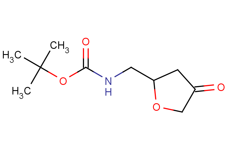 tert-butyl N-[(4-oxooxolan-2-yl)methyl]carbamate