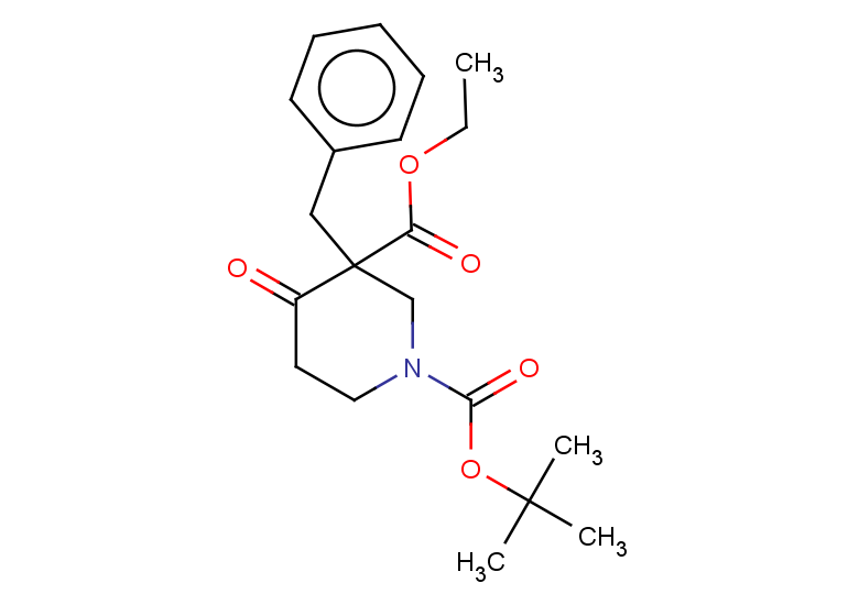 1-tert-butyl 3-ethyl 3-benzyl-4-oxopiperidine-1,3-dicarboxylate
