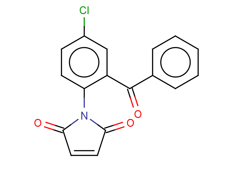 1-(2-benzoyl-4-chlorophenyl)-2,5-dihydro-1H-pyrrole-2,5-dione