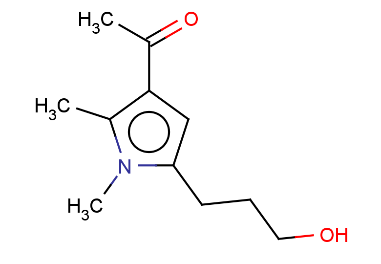 1-[5-(3-hydroxypropyl)-1,2-dimethyl-1H-pyrrol-3-yl]ethan-1-one