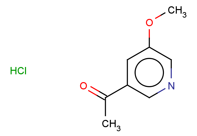 1-(5-methoxypyridin-3-yl)ethan-1-one hydrochloride