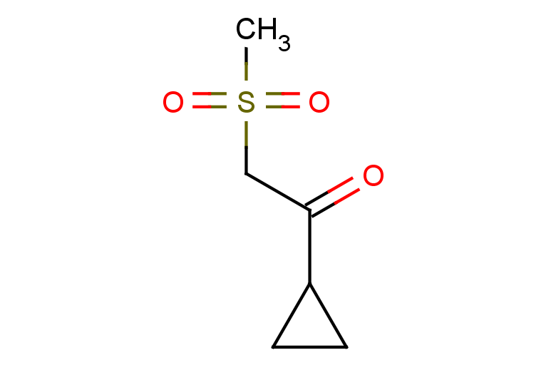 1-cyclopropyl-2-methanesulfonylethan-1-one