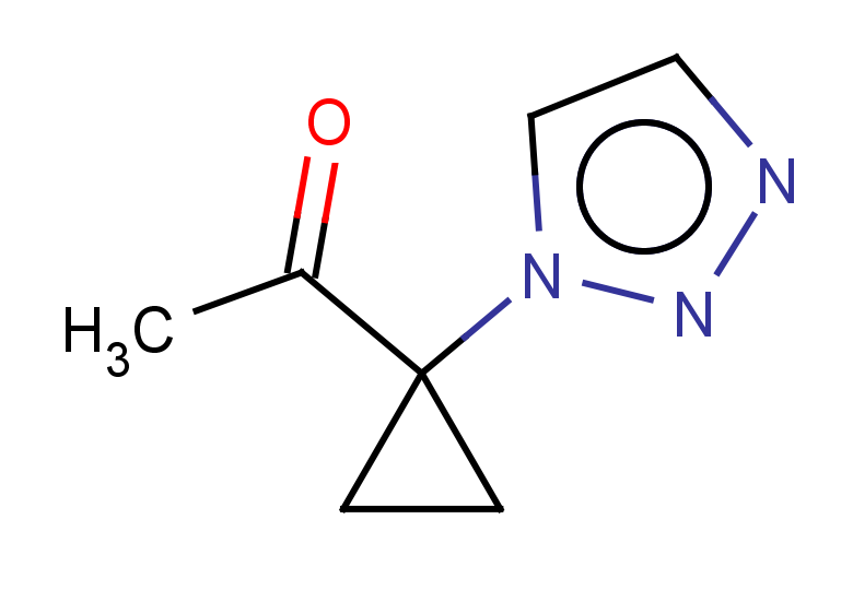 1-[1-(1H-1,2,3-triazol-1-yl)cyclopropyl]ethan-1-one