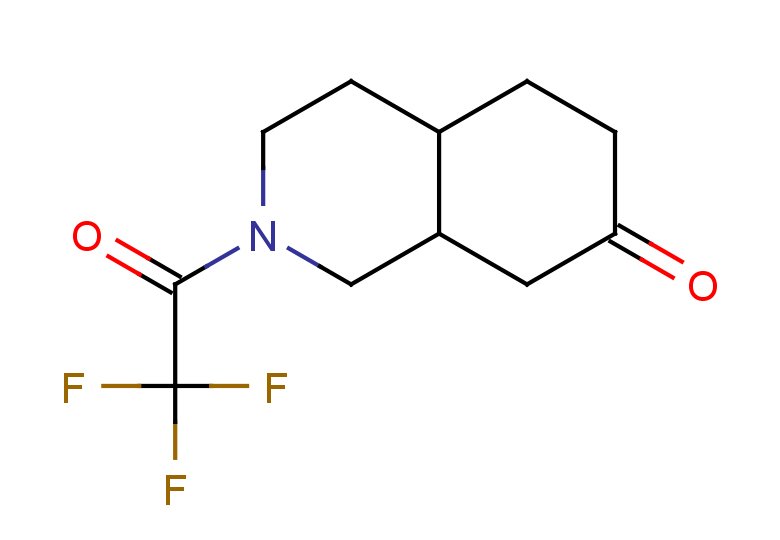 2-(trifluoroacetyl)-decahydroisoquinolin-7-one, Mixture of diastereomers