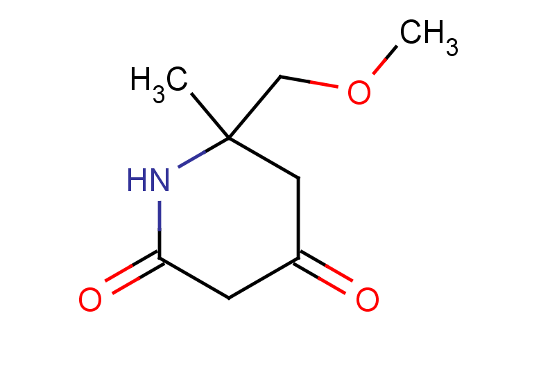 6-(methoxymethyl)-6-methylpiperidine-2,4-dione