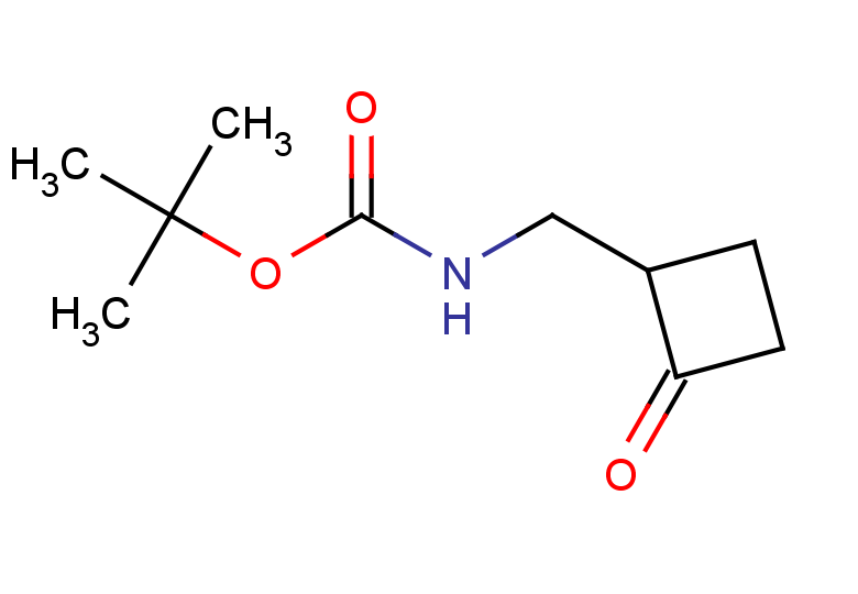 tert-butyl N-[(2-oxocyclobutyl)methyl]carbamate