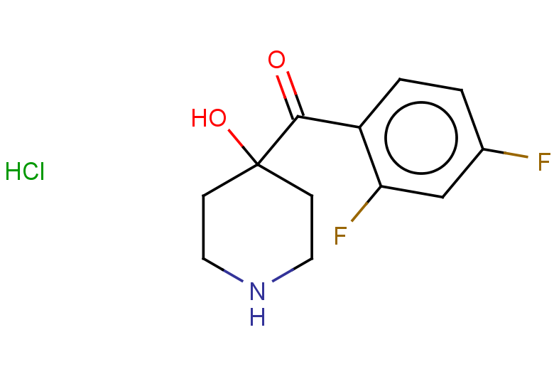 4-(2,4-difluorobenzoyl)piperidin-4-ol hydrochloride