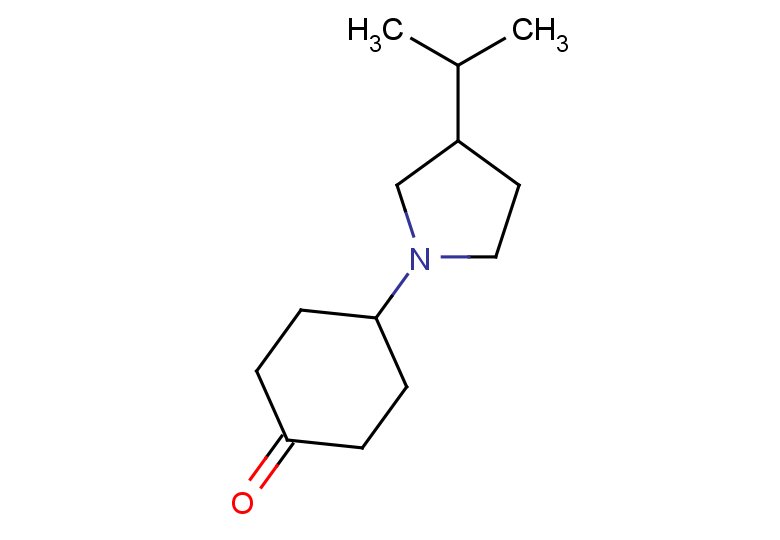4-[3-(propan-2-yl)pyrrolidin-1-yl]cyclohexan-1-one