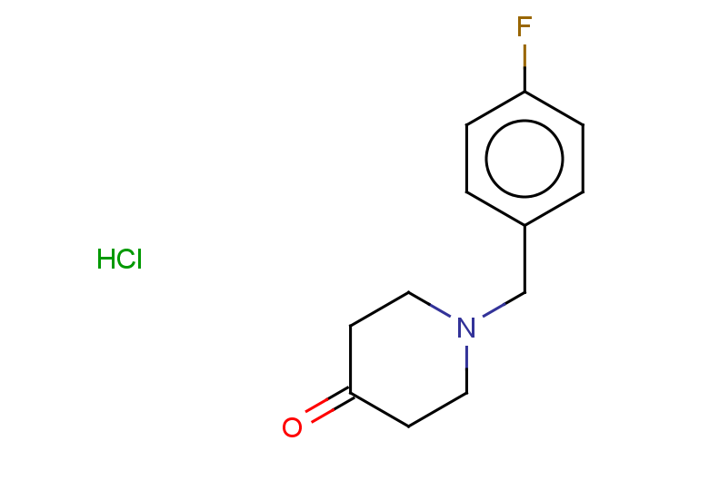 1-[(4-fluorophenyl)methyl]piperidin-4-one hydrochloride