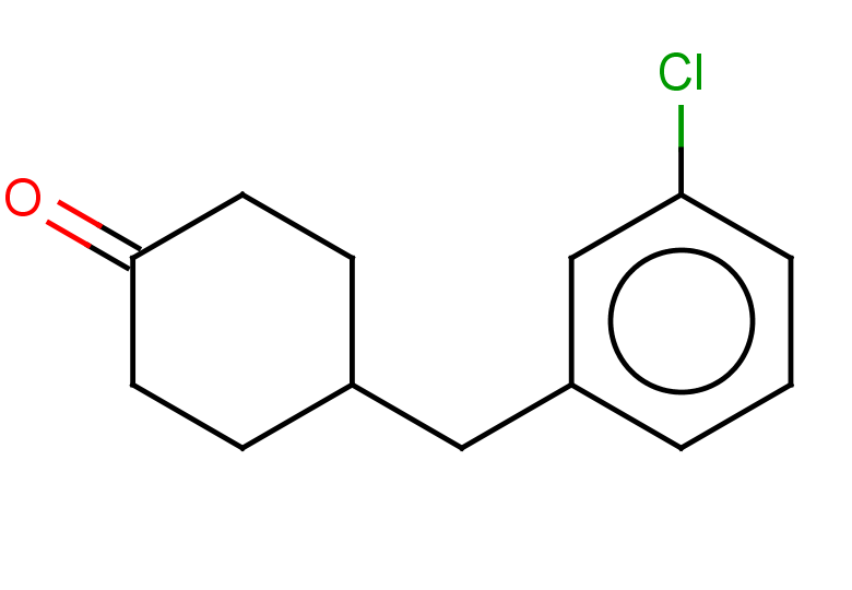 4-[(3-chlorophenyl)methyl]cyclohexan-1-one