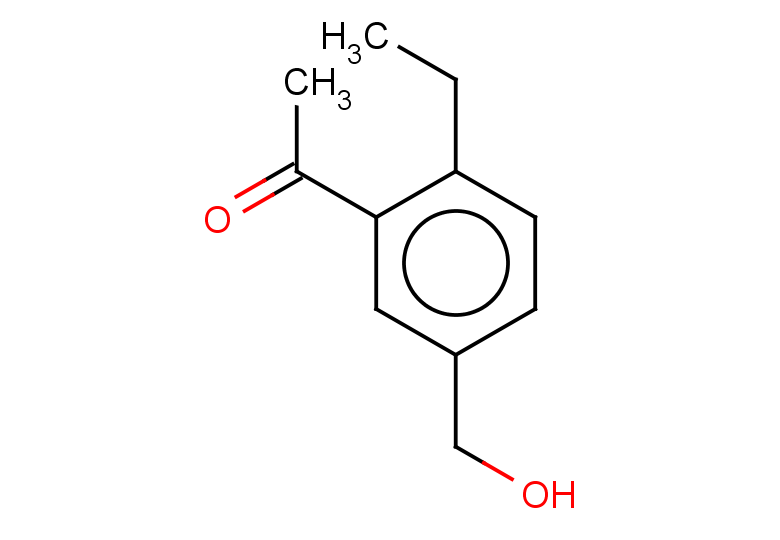 1-[2-ethyl-5-(hydroxymethyl)phenyl]ethan-1-one