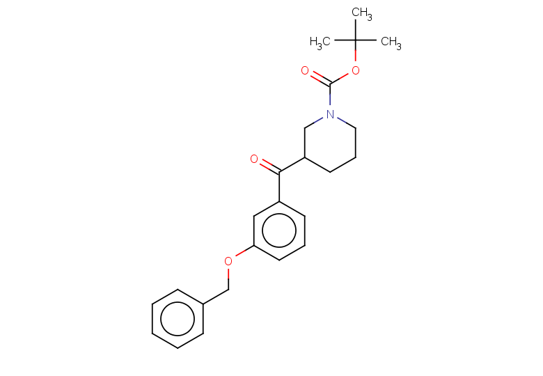 tert-butyl 3-[3-(benzyloxy)benzoyl]piperidine-1-carboxylate