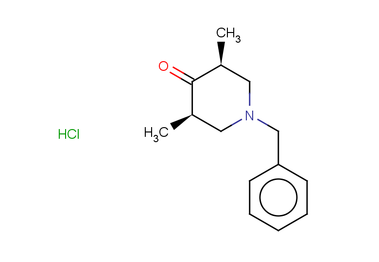 rac-(3R,5S)-1-benzyl-3,5-dimethylpiperidin-4-one hydrochloride, cis
