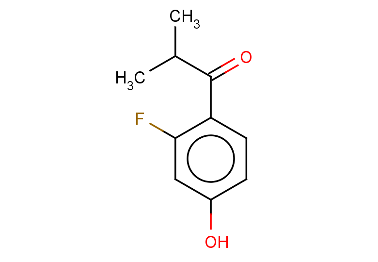 1-(2-fluoro-4-hydroxyphenyl)-2-methylpropan-1-one