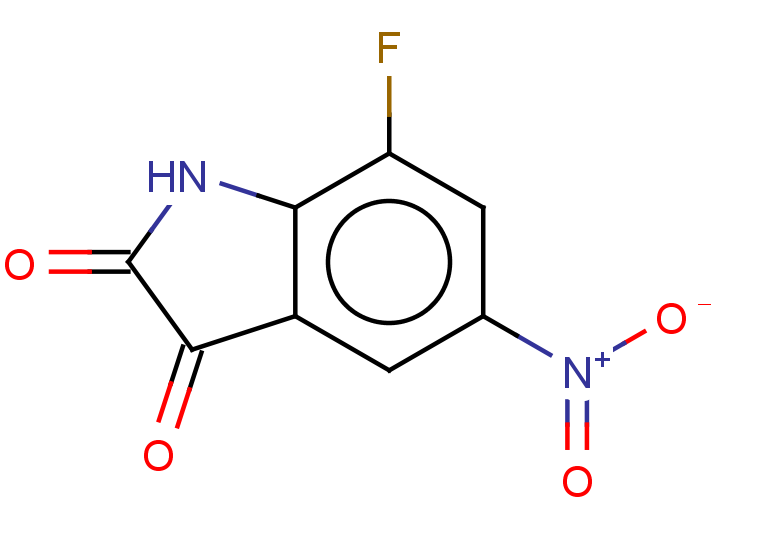 7-fluoro-5-nitro-2,3-dihydro-1H-indole-2,3-dione