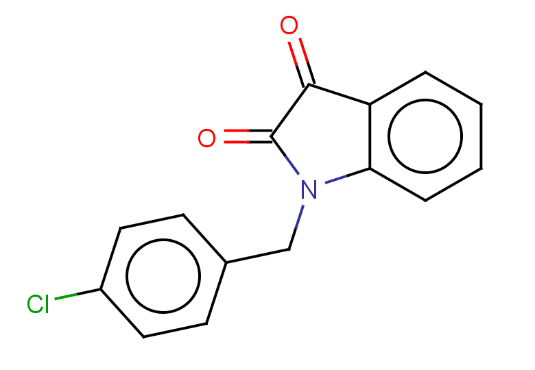 1-[(4-chlorophenyl)methyl]-2,3-dihydro-1H-indole-2,3-dione