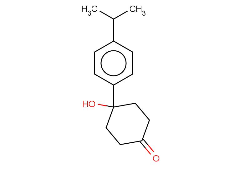 4-hydroxy-4-[4-(propan-2-yl)phenyl]cyclohexan-1-one