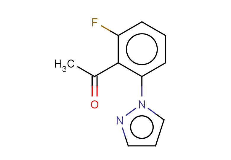 1-[2-fluoro-6-(1H-pyrazol-1-yl)phenyl]ethan-1-one