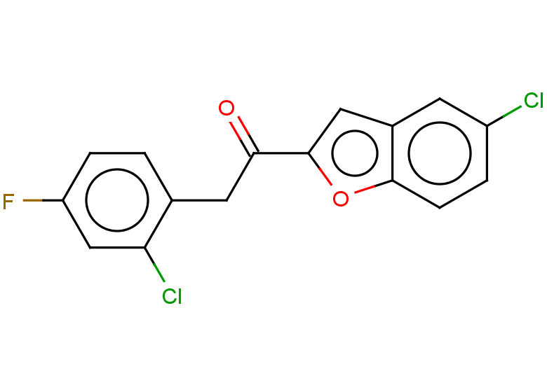 1-(5-chloro-1-benzofuran-2-yl)-2-(2-chloro-4-fluorophenyl)ethan-1-one