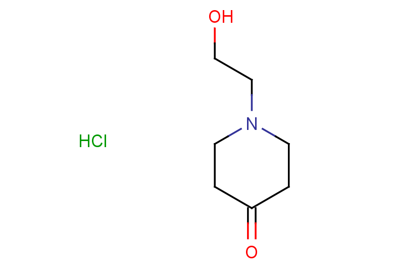 1-(2-hydroxyethyl)piperidin-4-one hydrochloride