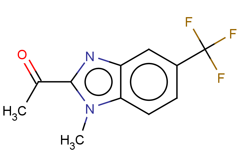 1-[1-methyl-5-(trifluoromethyl)-1H-1,3-benzodiazol-2-yl]ethan-1-one