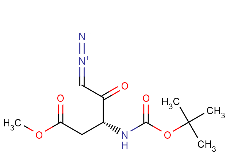 methyl (3R)-3-{[(tert-butoxy)carbonyl]amino}-5-diazo-4-oxopentanoate