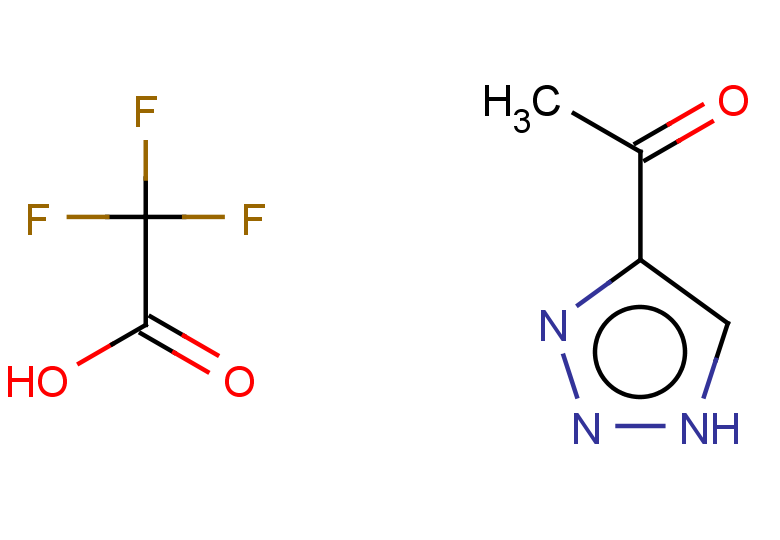 1-(1H-1,2,3-triazol-4-yl)ethan-1-one, trifluoroacetic acid