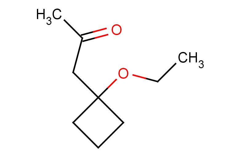 1-(1-ethoxycyclobutyl)propan-2-one