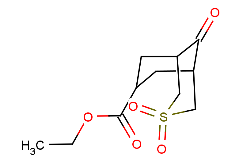 ethyl 3,3,9-trioxo-3lambda6-thiabicyclo[3.3.1]nonane-7-carboxylate