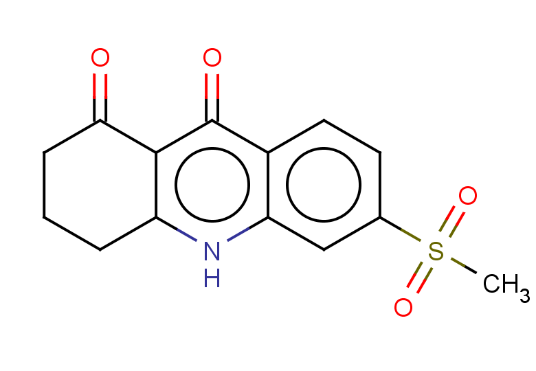6-methanesulfonyl-1,2,3,4,9,10-hexahydroacridine-1,9-dione