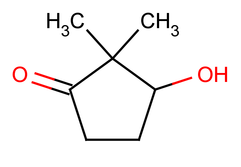 3-hydroxy-2,2-dimethylcyclopentan-1-one