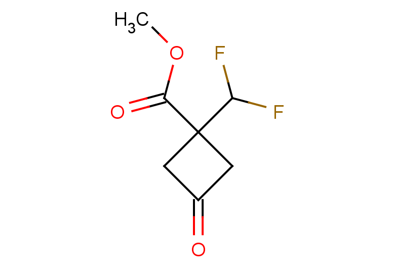 methyl 1-(difluoromethyl)-3-oxocyclobutane-1-carboxylate